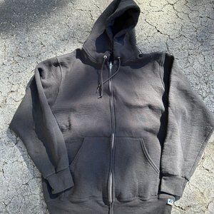 Hoodie Size Large Black Long Sleeve Pocket Sweatshirt